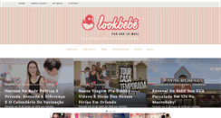 Desktop Screenshot of lookbebe.com.br